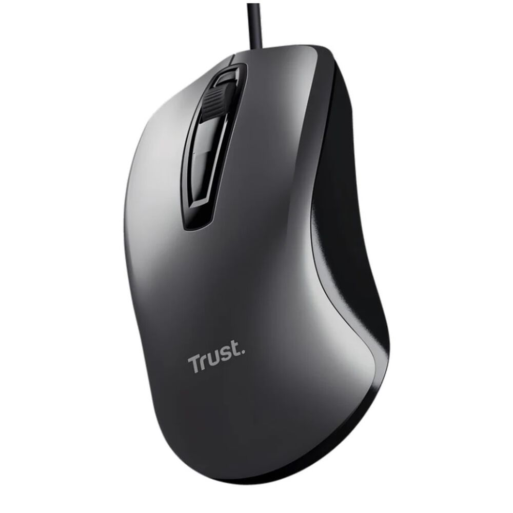 Mouse Óptico Alámbrico Usb Trust Carve Ambidiestro image number 1.0