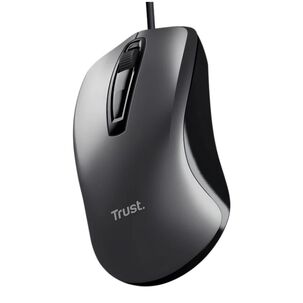 Mouse Óptico Alámbrico Usb Trust Carve Ambidiestro