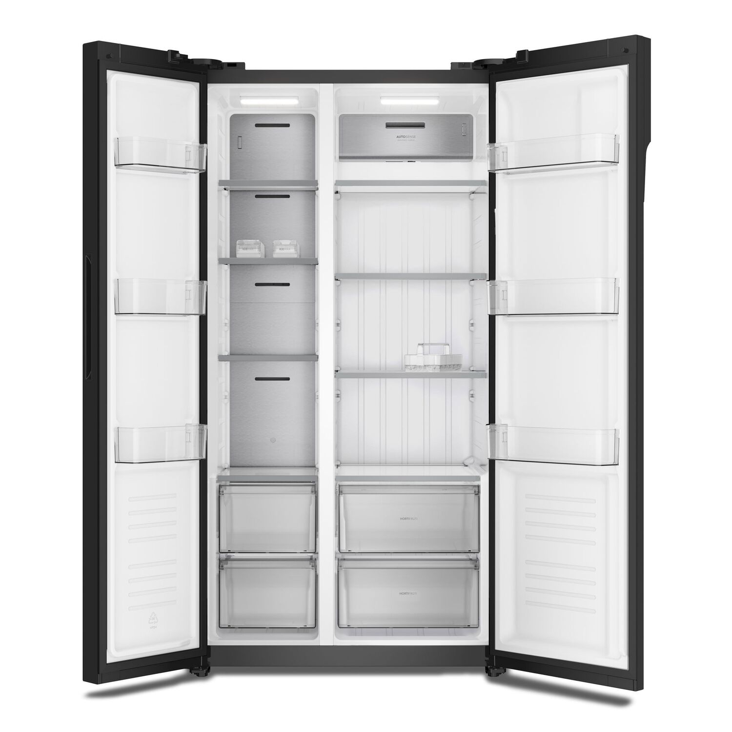 Refrigerador 525l No Frost Side By Side Inverter Es5gb Black image number 3.0