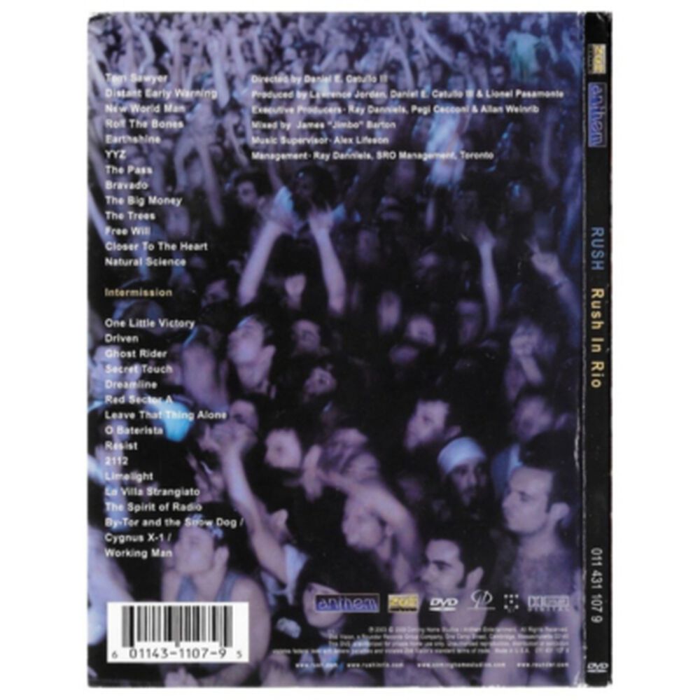 Rush - Live In Rio | Dvd image number 1.0