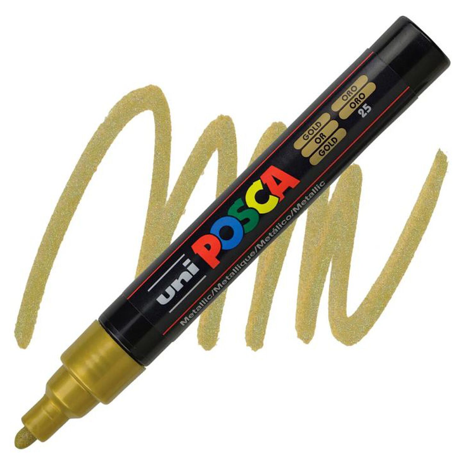Marcador Acr&iacute;lico Oro 5m Posca image number 0.0