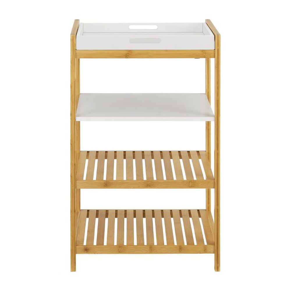 Estante De Almacenamiento 4 Niveles Bamb&uacute; Bandeja Extraibe image number 1.0
