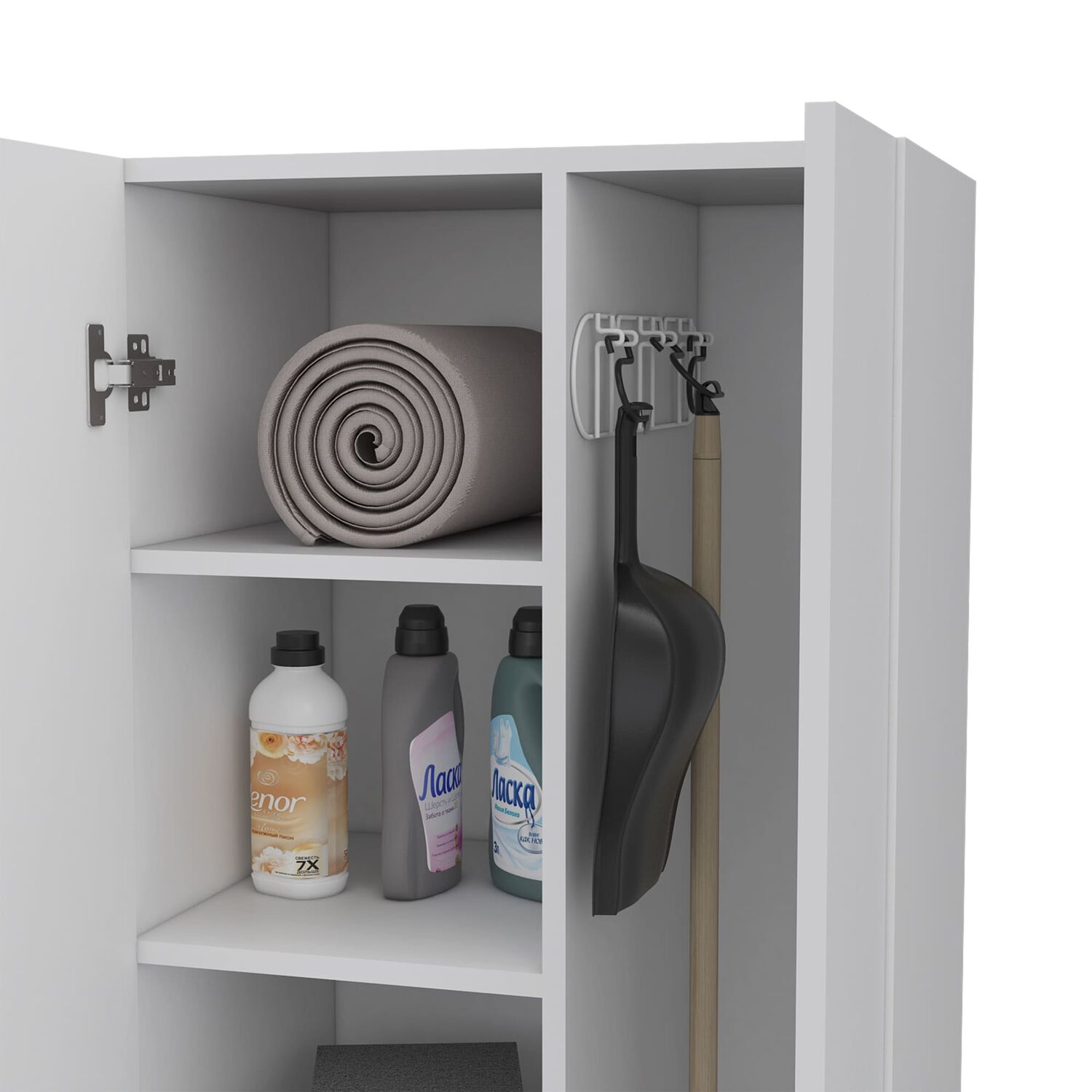 Mueble De Aseo 2 Puertas Fm-016b Blanco image number 4.0
