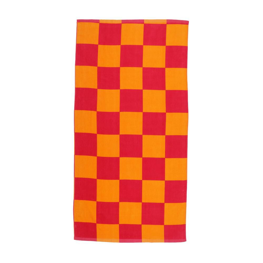 Toalla De Playa Casaideal Chess / 75 X 150 Cm image number 0.0