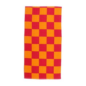 Toalla De Playa Casaideal Chess / 75 X 150 Cm