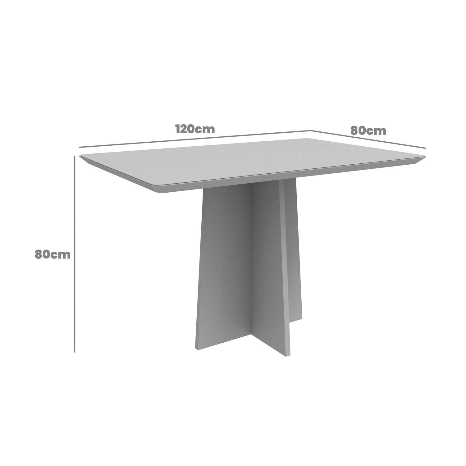 Juego De Comedor Encanto 120x80 Cm Vidrio 4 Sillas Beige image number 9.0