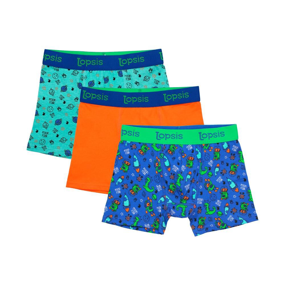 Pack Boxer Ni&ntilde;o Topsis / 3 Unidades image number 0.0