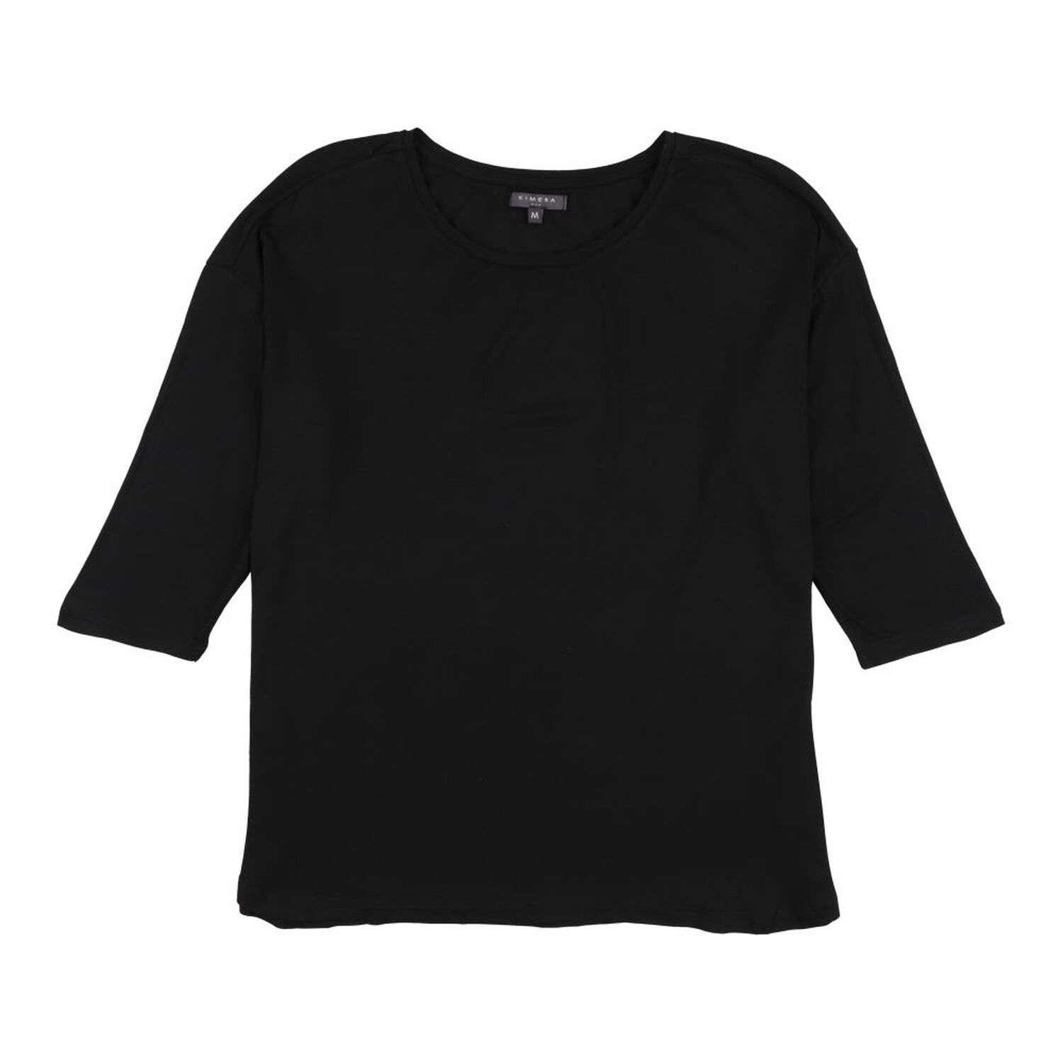 Polera B&aacute;sica Manga 3/4 Cuello Redondo Mujer Kimera image number 0.0