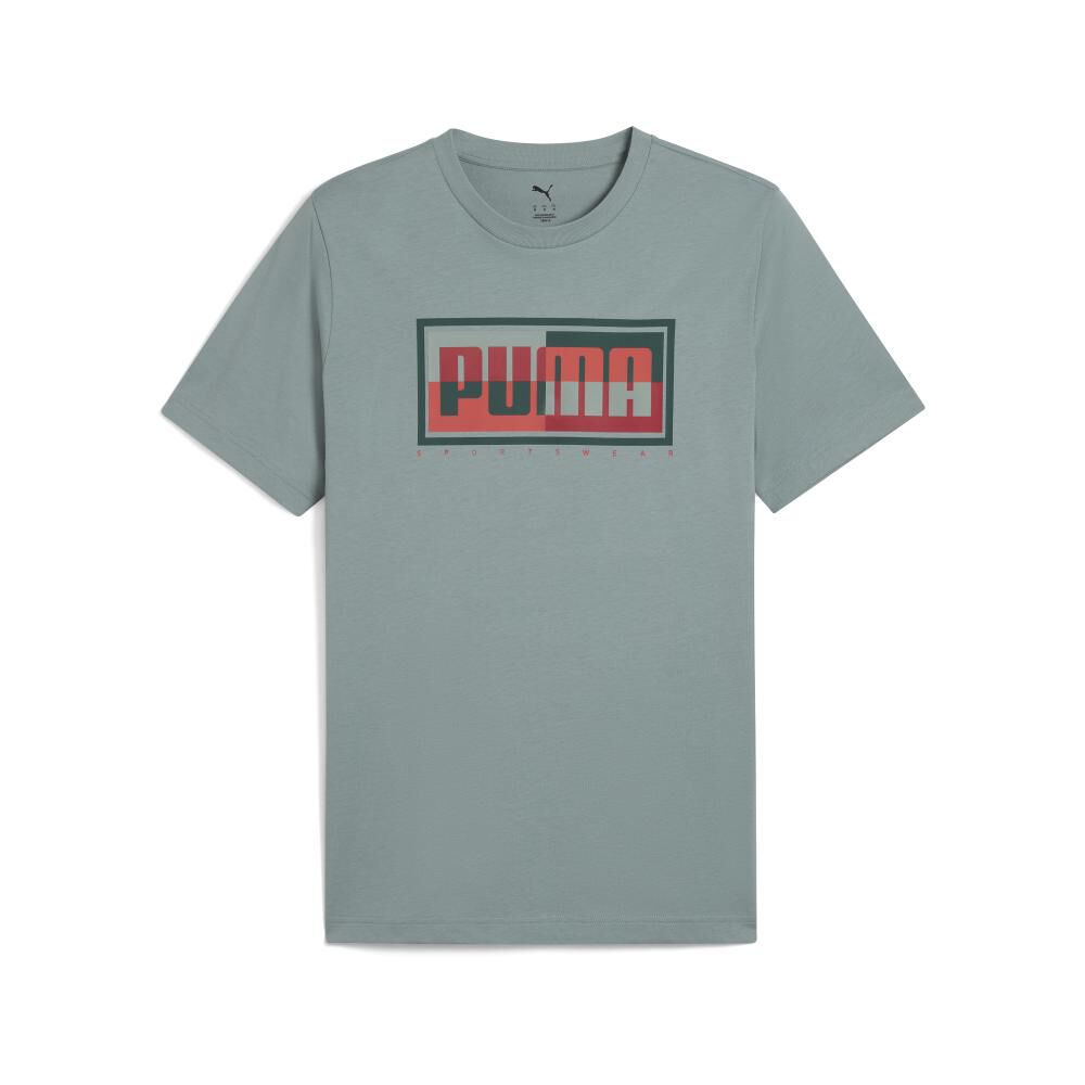 Polera Deportiva Graphics Puma Box Tee image number 0.0
