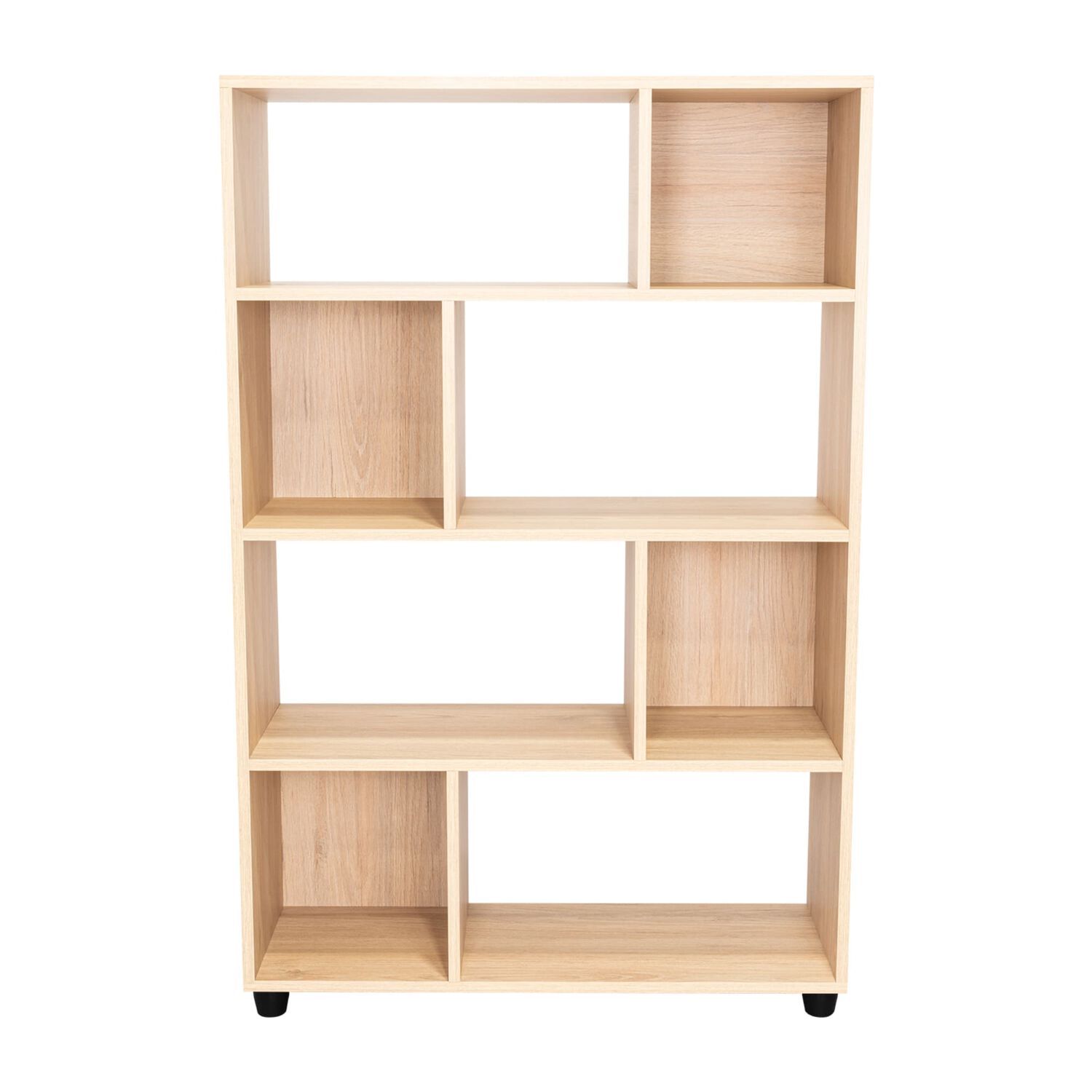 Mueble Biblioteca Organizadora 80,1x122,2x28,8 Cm Caf&eacute; Claro image number 3.0
