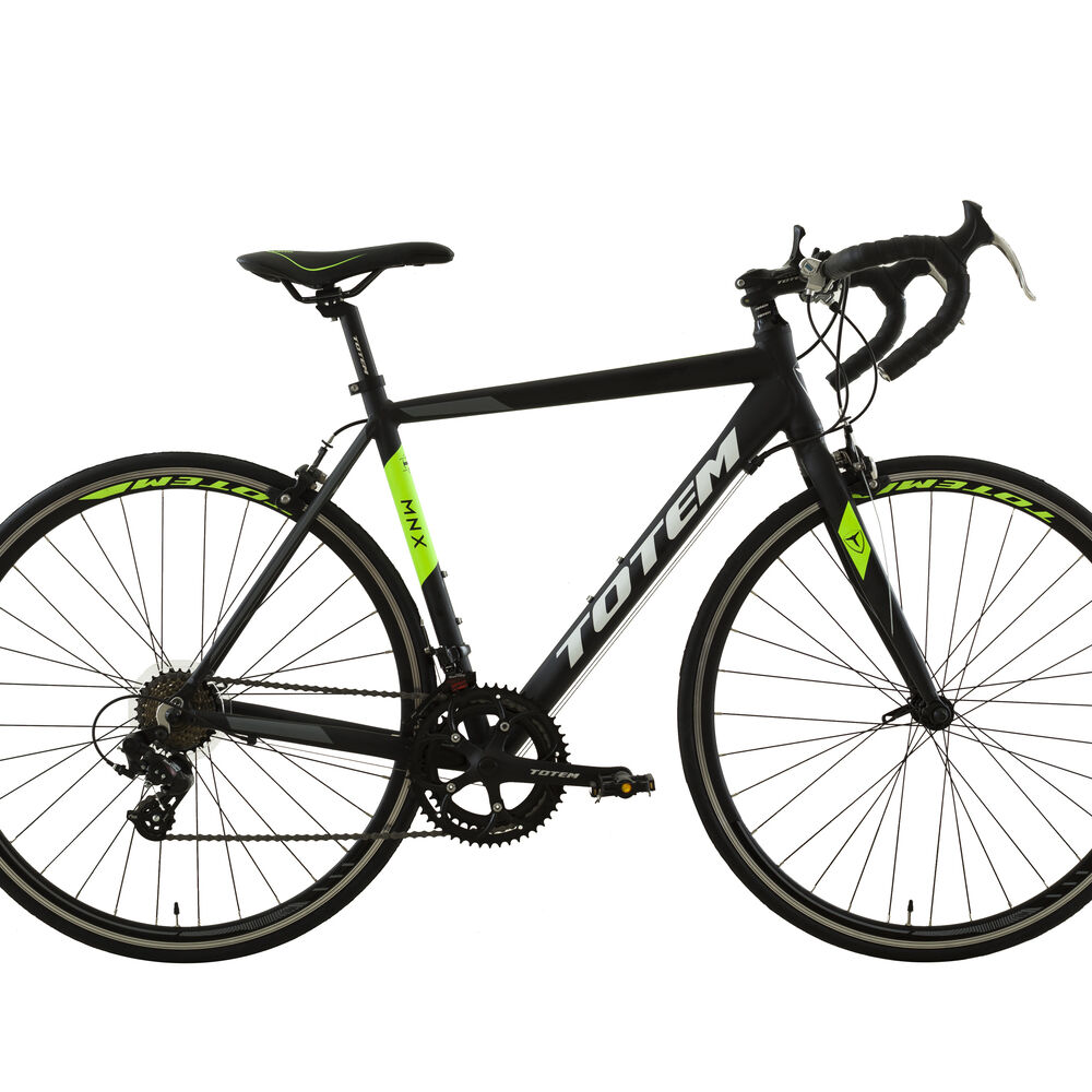 Bicicleta De Ruta Totem 700*52 Mnx Negro Con Verde image number 0.0