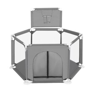 Corral De Seguridad Bebe Hexagonal Con Aro