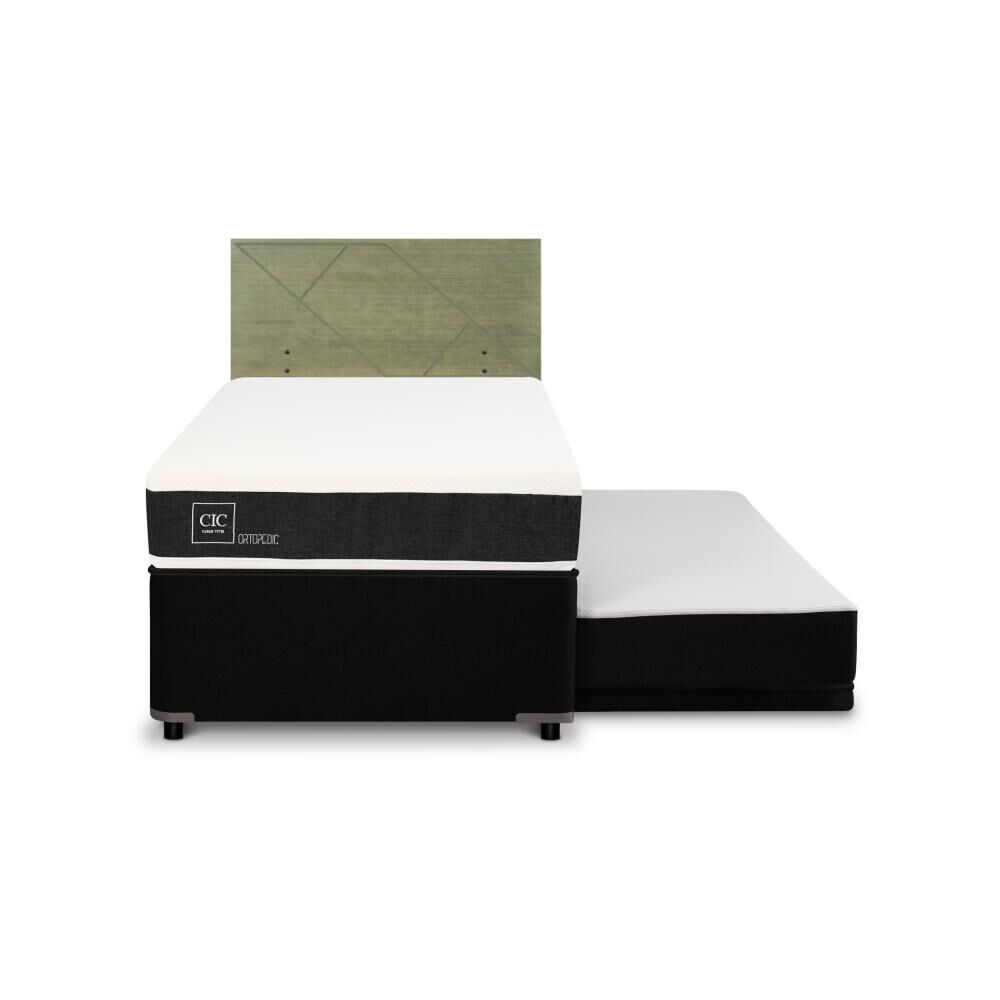 Cama Nido Cic Divan / 1.5 Plazas / Base Funcional + Respaldo image number 0.0