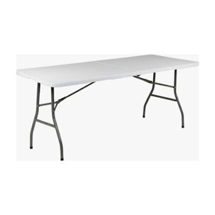 Mesa Plegable Color Blanco