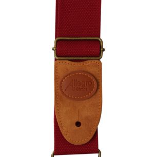Correa Para Guitarra O Bajo Allegro Red All-co-rd