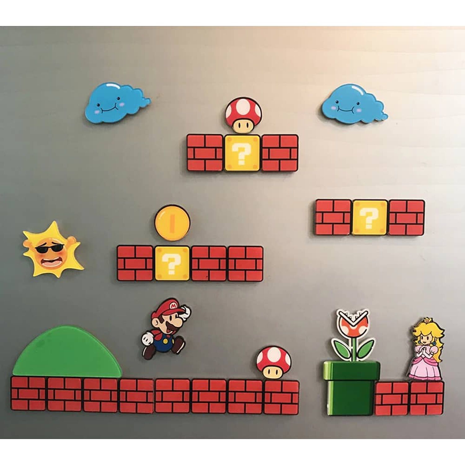 Set 10 Imanes De Super Mario image number 0.0