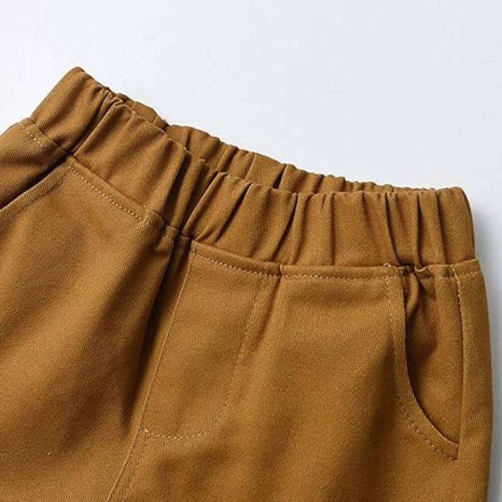 Conjunto De Vestir Hawaiano Manga Corta Ni&ntilde;o 1 A 5 A&ntilde;os Marr&oacute;n Hawaiano image number 7.0