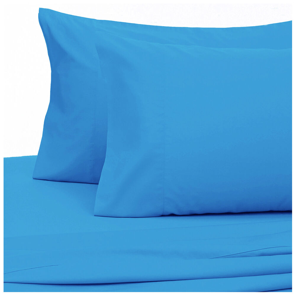 Sabana Unicolor Arthome 1 Plaza Color Calipso 144 Hilos image number 1.0