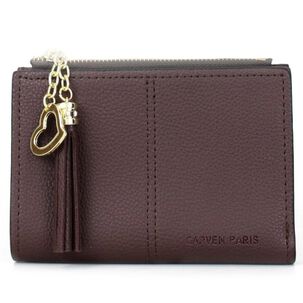 Billetera De Mujer Leyre Dark Brown Carven