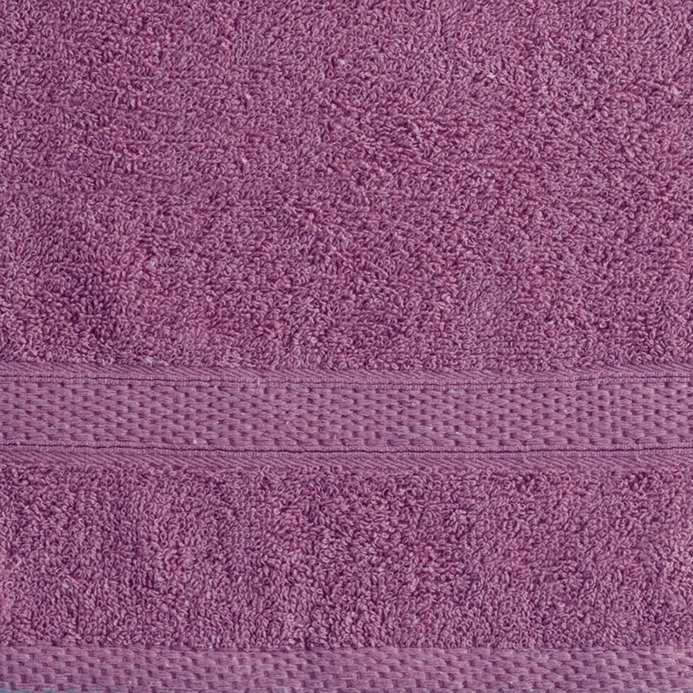 Set 2 Toallas Colorix 380 Grs Caja / Morado Plumetti image number 1.0