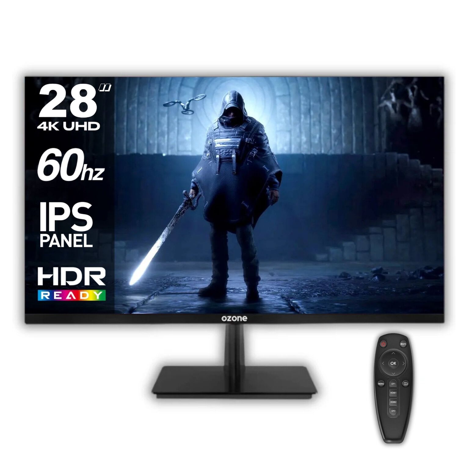 Monitor Gamer 4k Ozone 28" Uhd Ips 60hz Hdr Deluxe Edition image number 0.0
