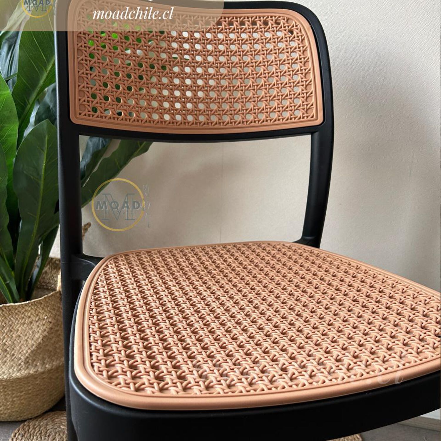 Silla De Terraza Hoffman De Polipropileno Con Respaldo Ergon&oacute;mico Apilable image number 2.0