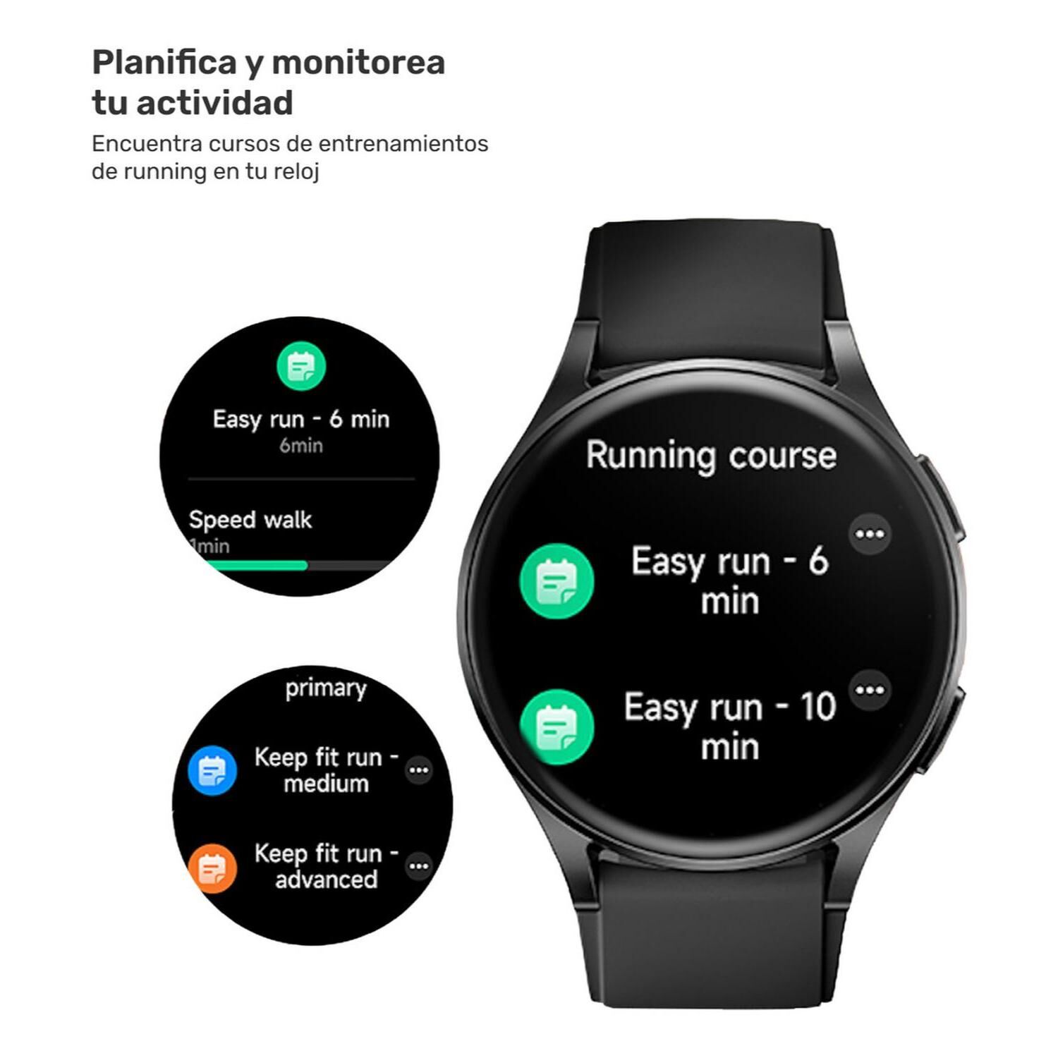 Reloj Smartwatch Lhotse Vibe 05 Gps Black 45mm image number 6.0