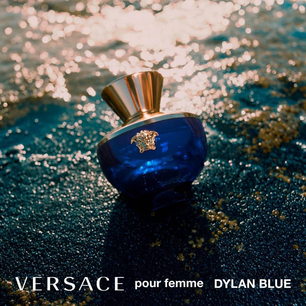 Set De Perfumería Mujer Dylan Blue Versace / 100 Ml / Edp + Shower Gel 100 Ml + Body Lotion 100 Ml + Miniatura 5 Ml image number 4.0