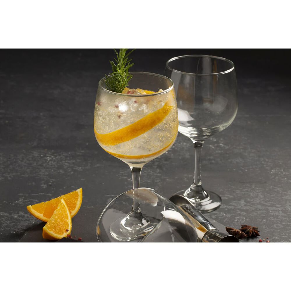 Set 6 Copas Gin Tonic Clasico Cocktail Vidrio 653ml Cristar image number 4.0