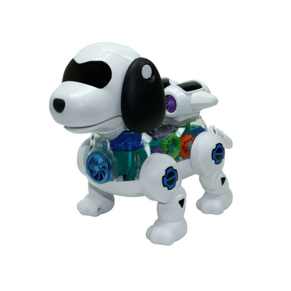 Perro Robot Juguete Camina Con Luces Y Sonidos image number 0.0