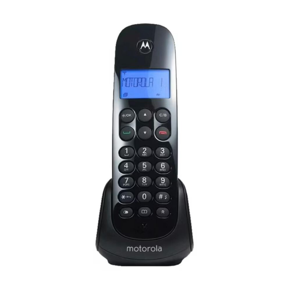 Telefono Sobremesa Digital Inalambrico Negro M700 image number 1.0