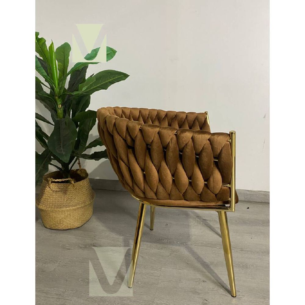 Pack 2 Sitiales Royal Queen Velvet Gold image number 2.0