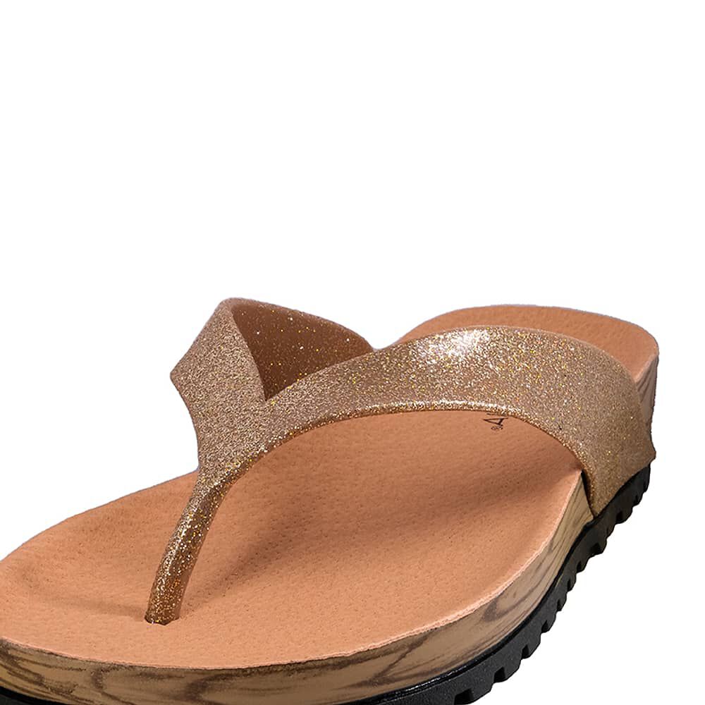 Sandalia Plana Sao Dorado Alquimia image number 3.0