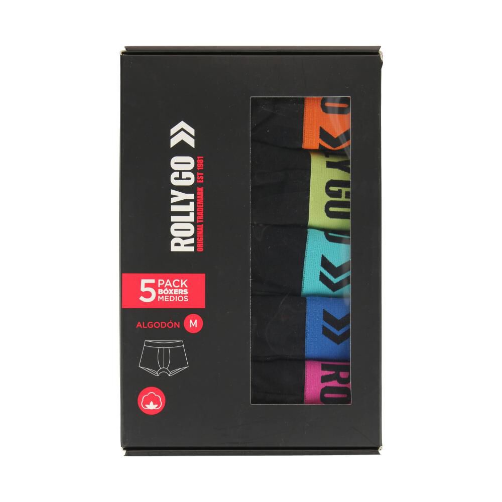 Pack Boxer Hombre Rolly Go / 5 Unidades image number 1.0