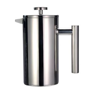 Cafetera Manual Prensa Francesa Para Cafe - Acero Inoxidable