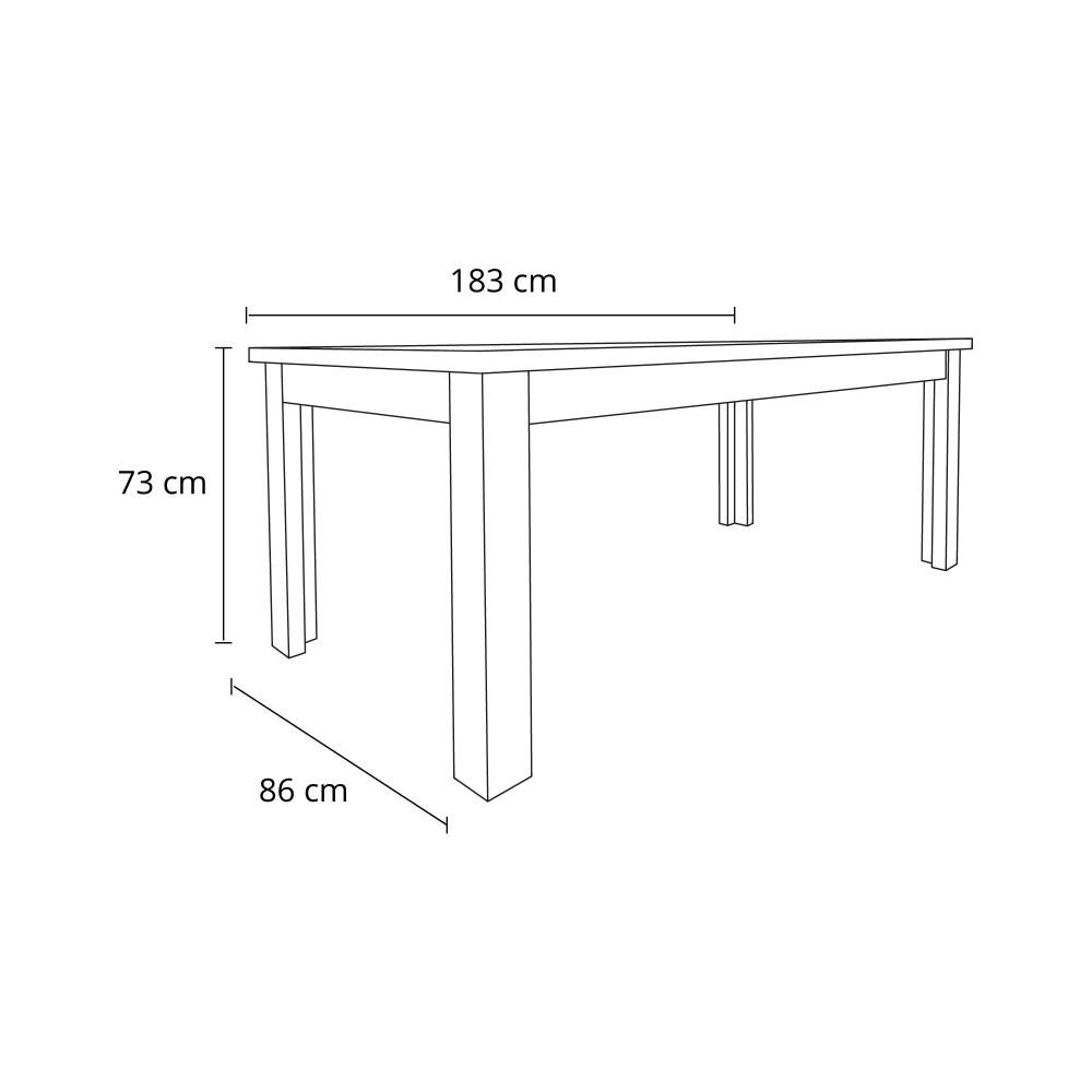 Juego De Comedor Living Factory Teka / 8 Sitiales image number 9.0