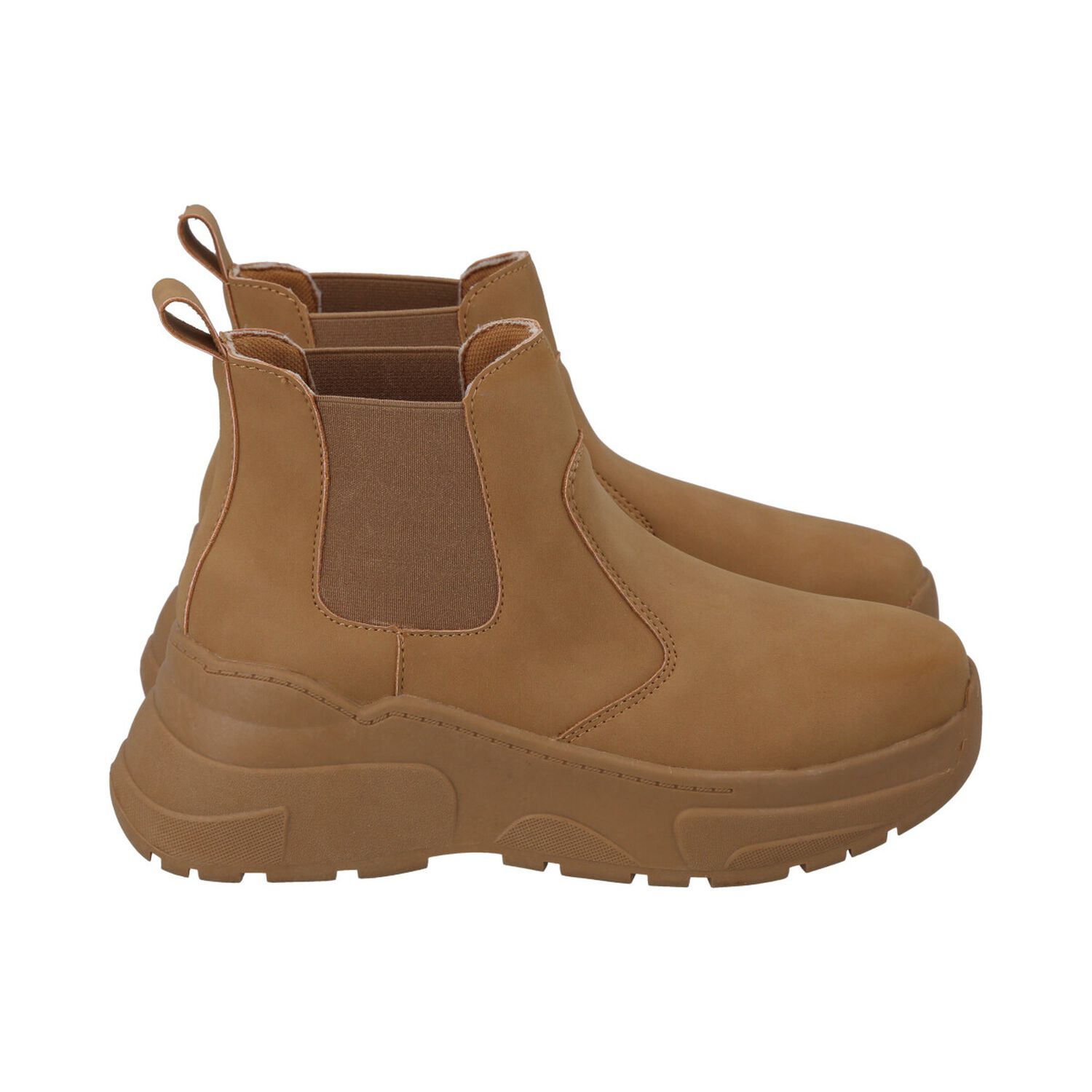 Botin Mujer Caf&eacute; Plataforma Dunkin Police image number 2.0