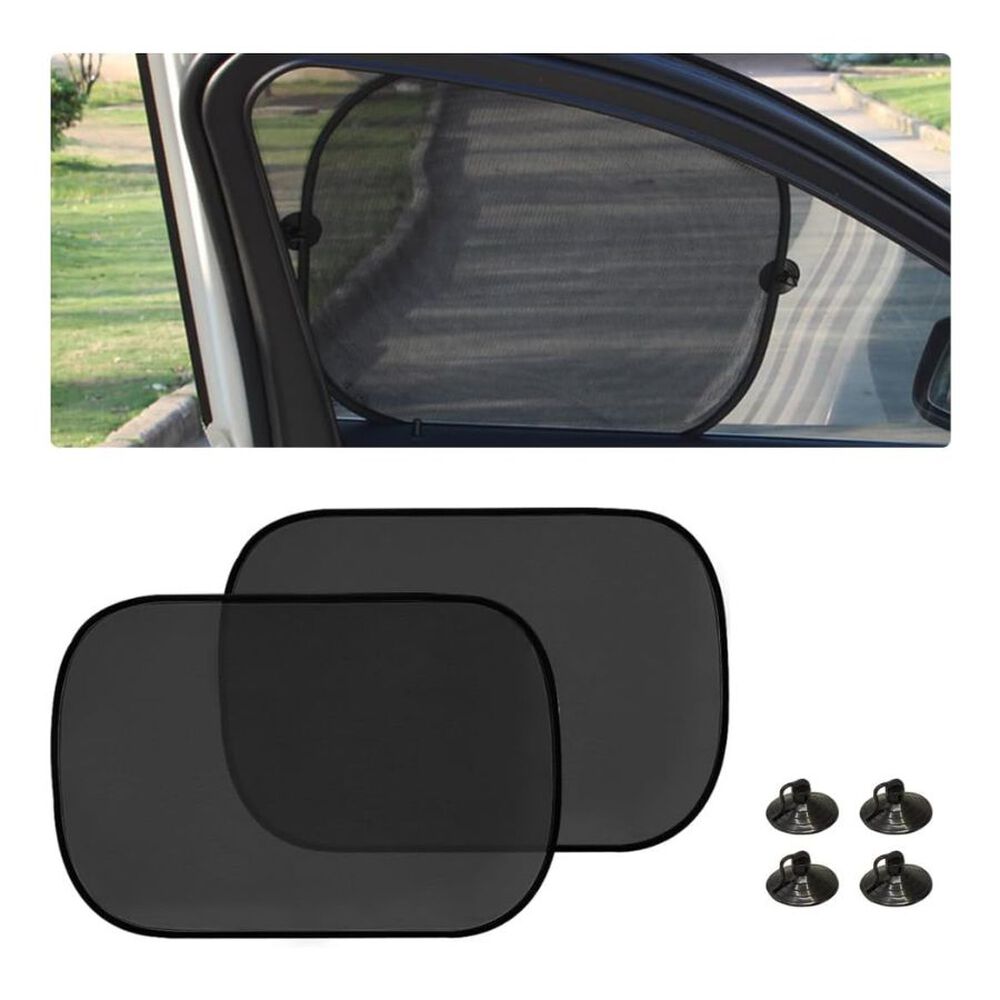 Parasol Auto Malla Protector Solar Ventana Lateral 44x36 image number 4.0