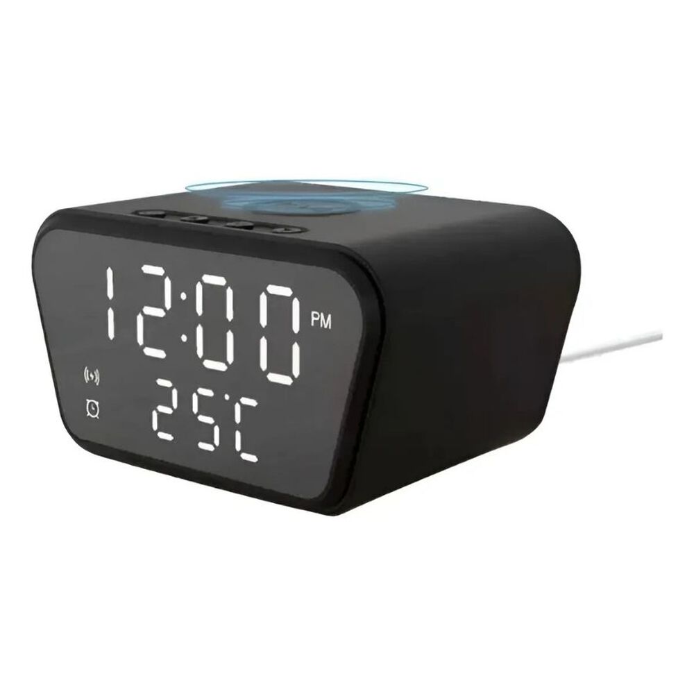 Reloj Despertador Con Cargador Inal&aacute;mbrico Y Term&oacute;metro image number 5.0