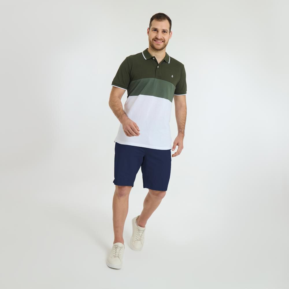 Bermuda Tiro Medio Regular Hombre Herald image number 1.0