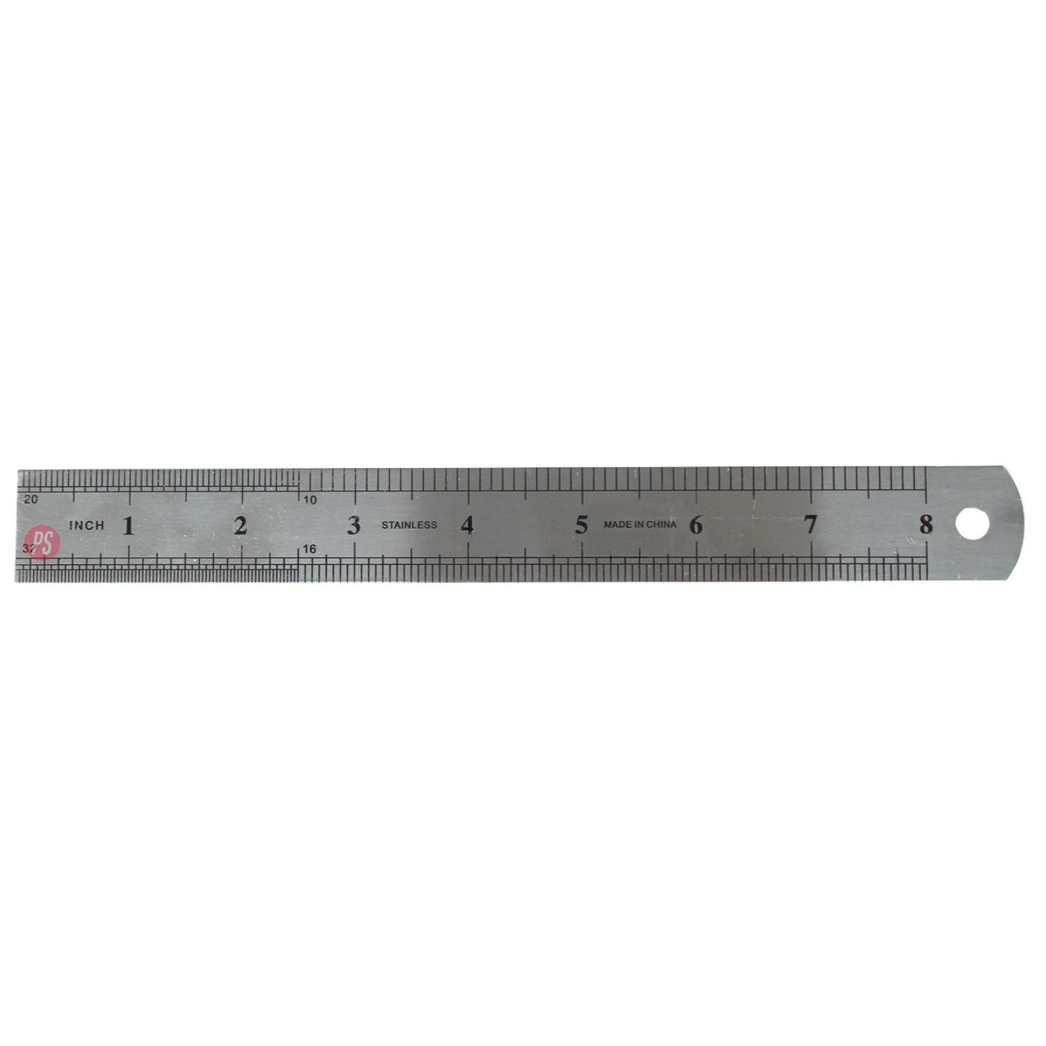 Regla Metalica 20 Cm Con Funda Protectora - Ps image number 1.0