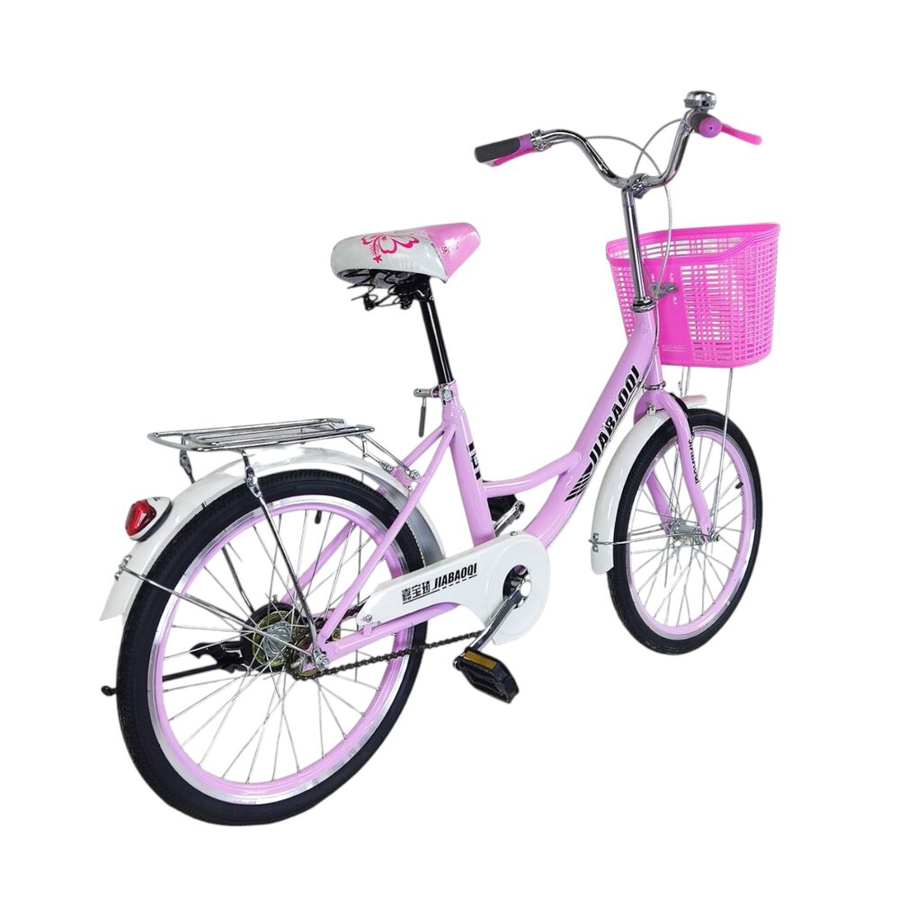 Bicicleta Aro 20 Jiabaoq Paseo Rosada image number 4.0
