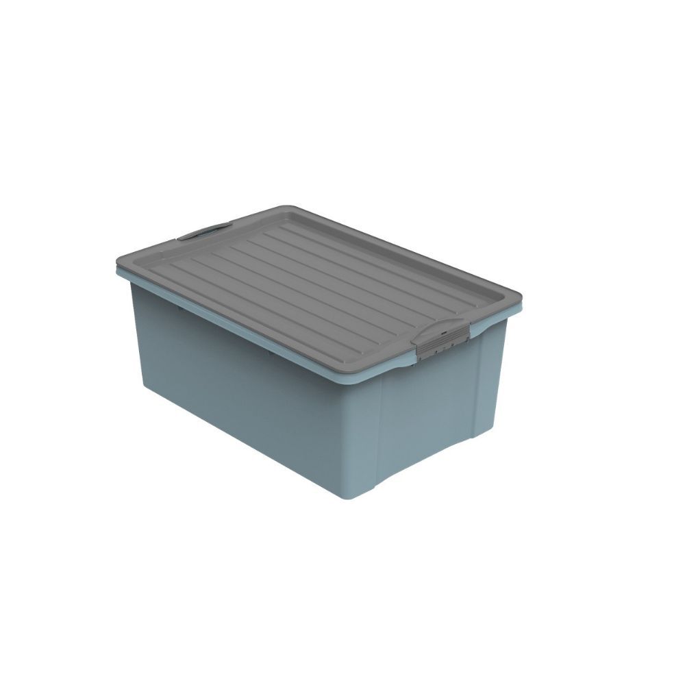Caja Compact A3 38l 57x25x40 Cm Rotho Azul Eco image number 0.0