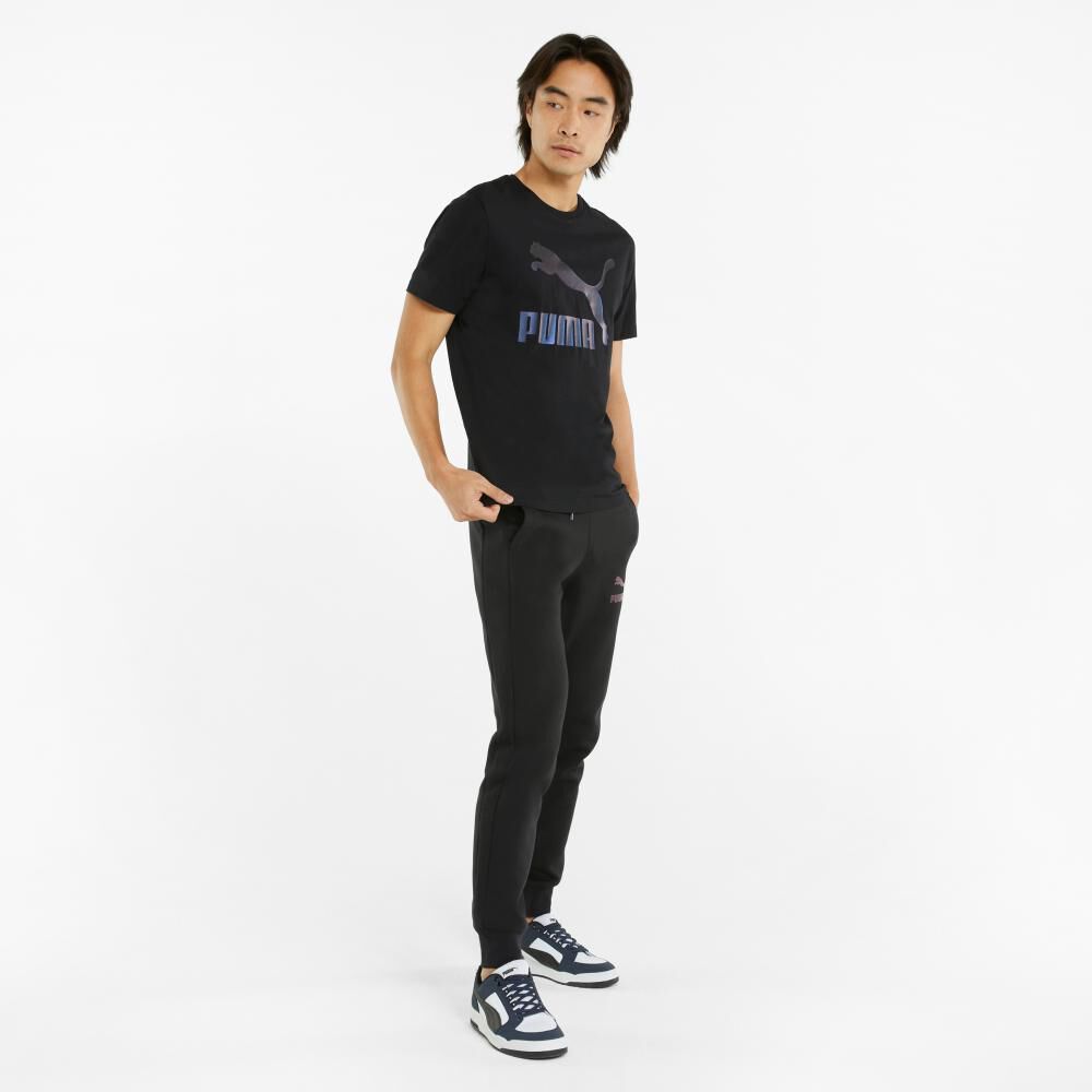 Polera Manga Corta Hombre Classics Logo Puma image number 4.0