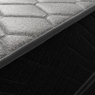 Cama Europea Celta Apolo Black / 1.5 Plazas / Base Normal + Velador