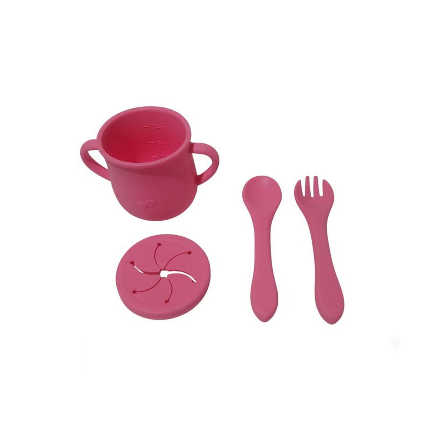Set Alimentacion Bebe Silicona Plato Cangrejo image number 2.0