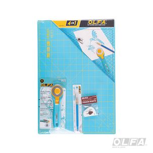 Set Corte Olfa Base + Accesorios Celeste