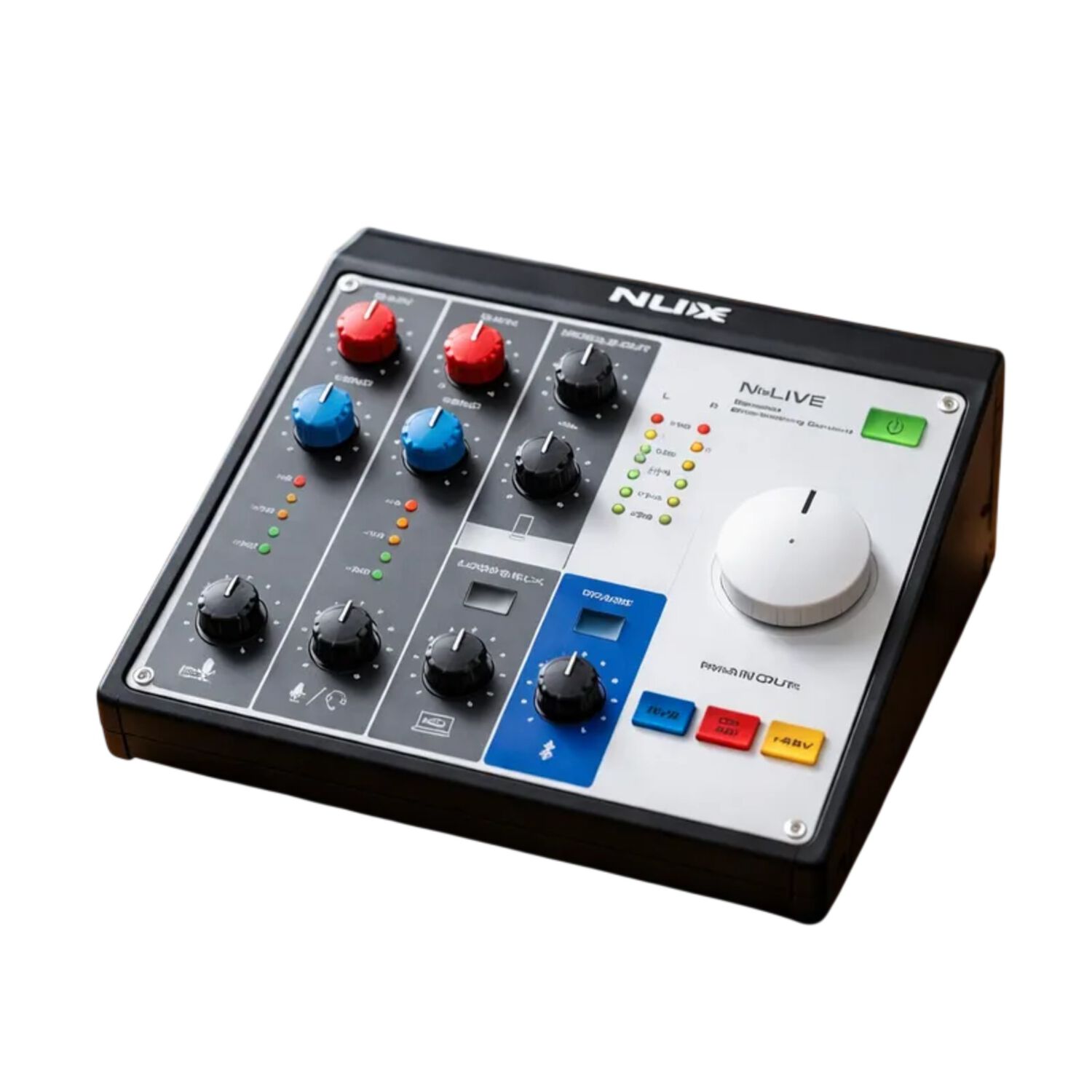 Consola Podcast Multipista Port&aacute;til N-live Nai-33l Nux image number 1.0