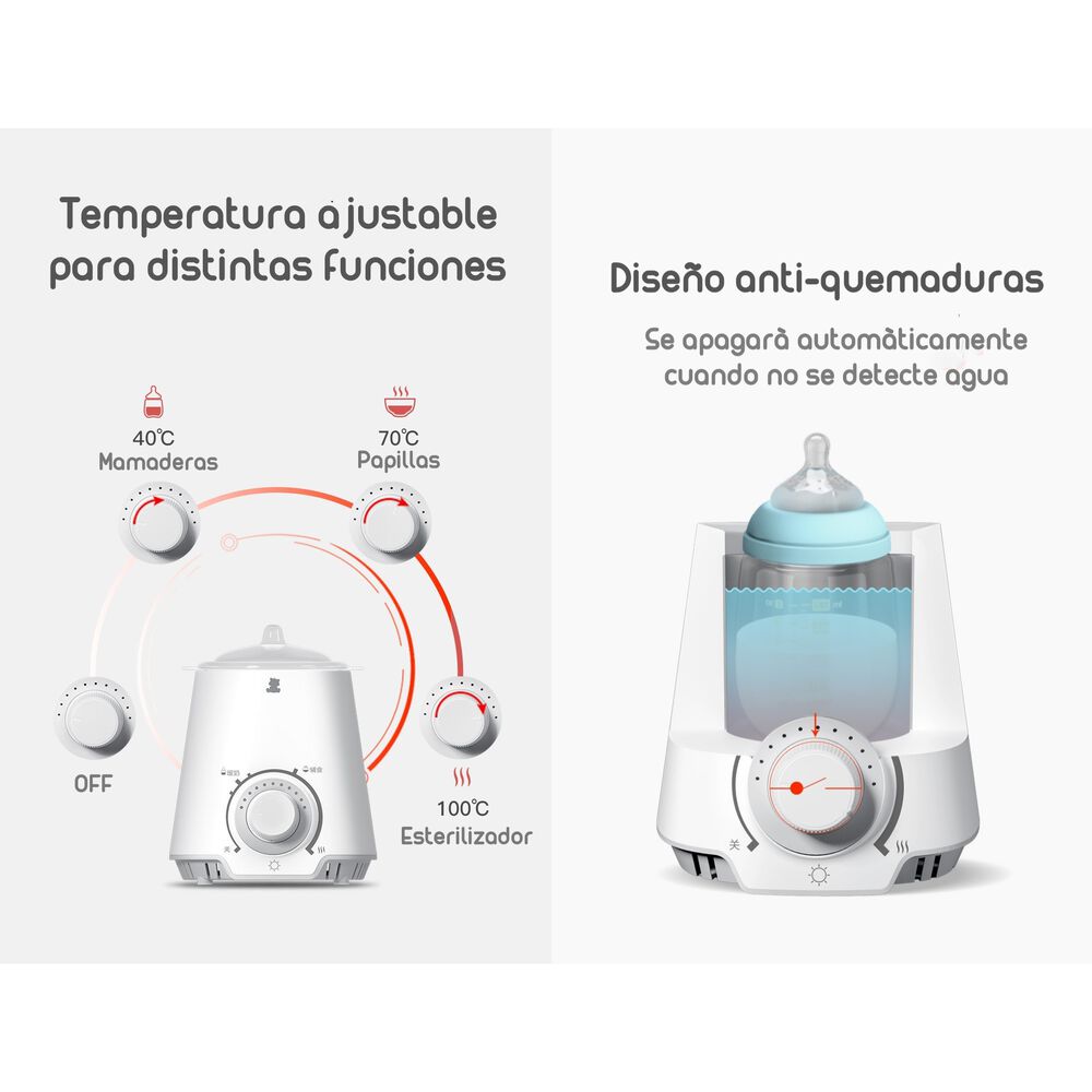 Calentador De Mamaderas 3 En 1 By Lubabycas image number 4.0