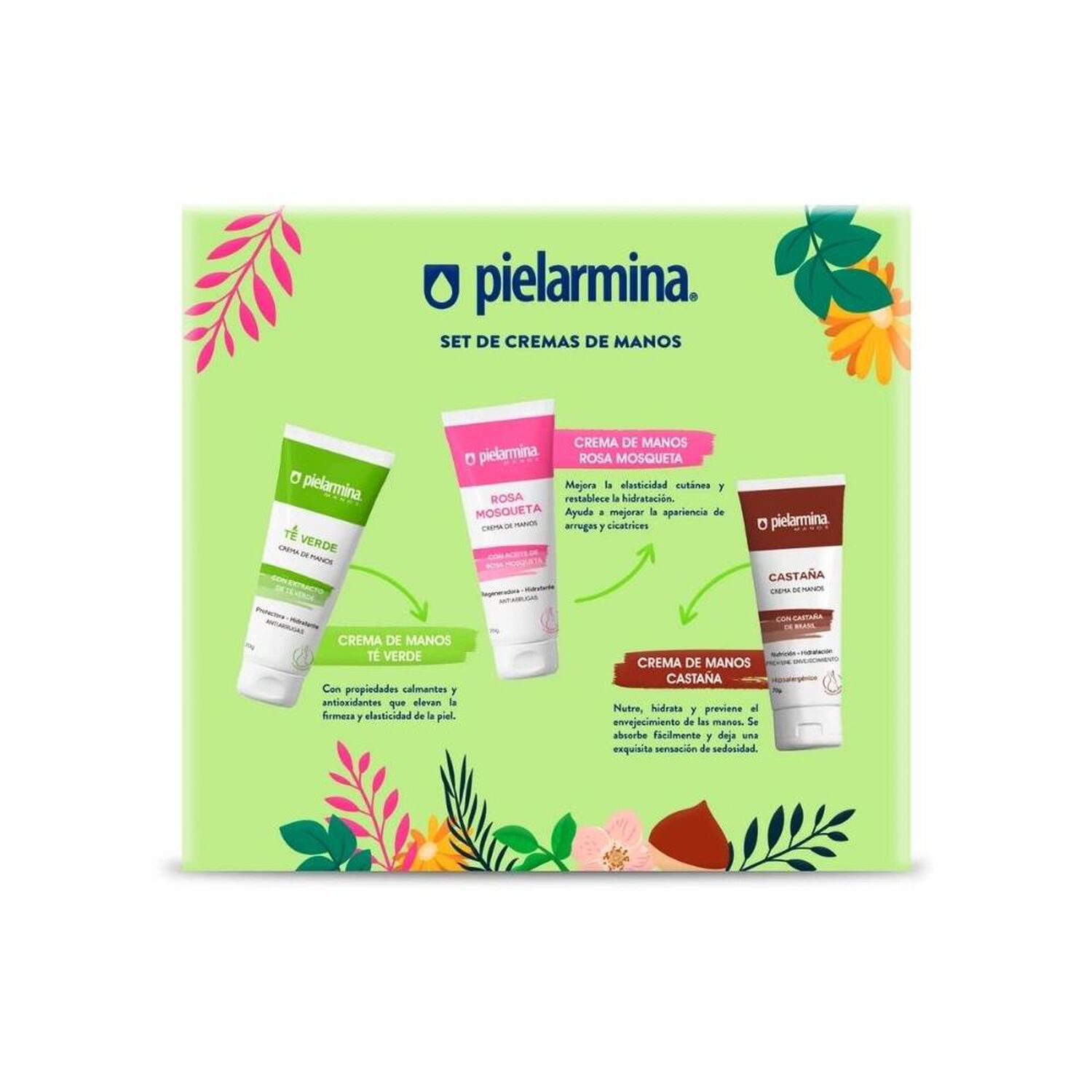 Tripack Set Cremas De Manos Pierlarmina image number 2.0